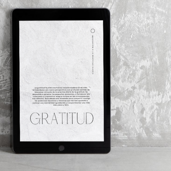 ebook diario de gratitud